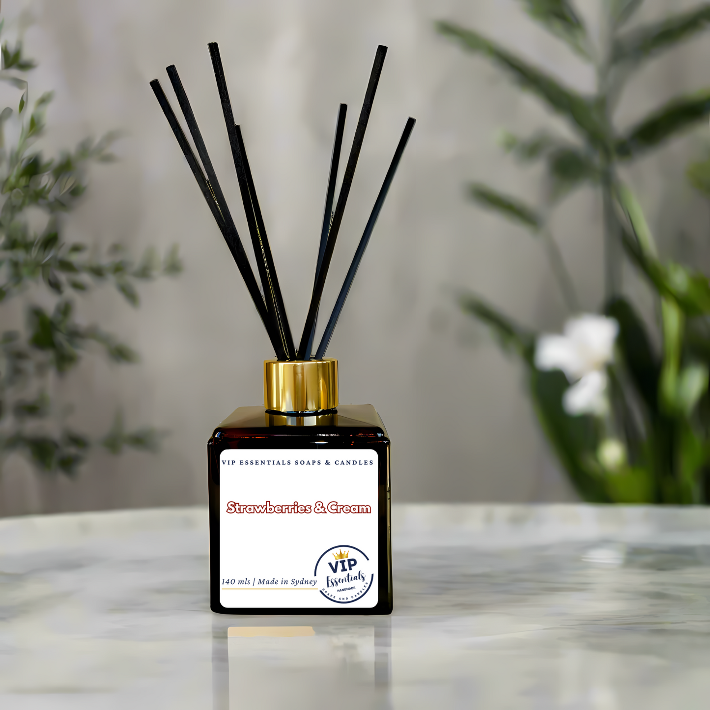 Strawberries & Cream Reed Diffuser – 140ml