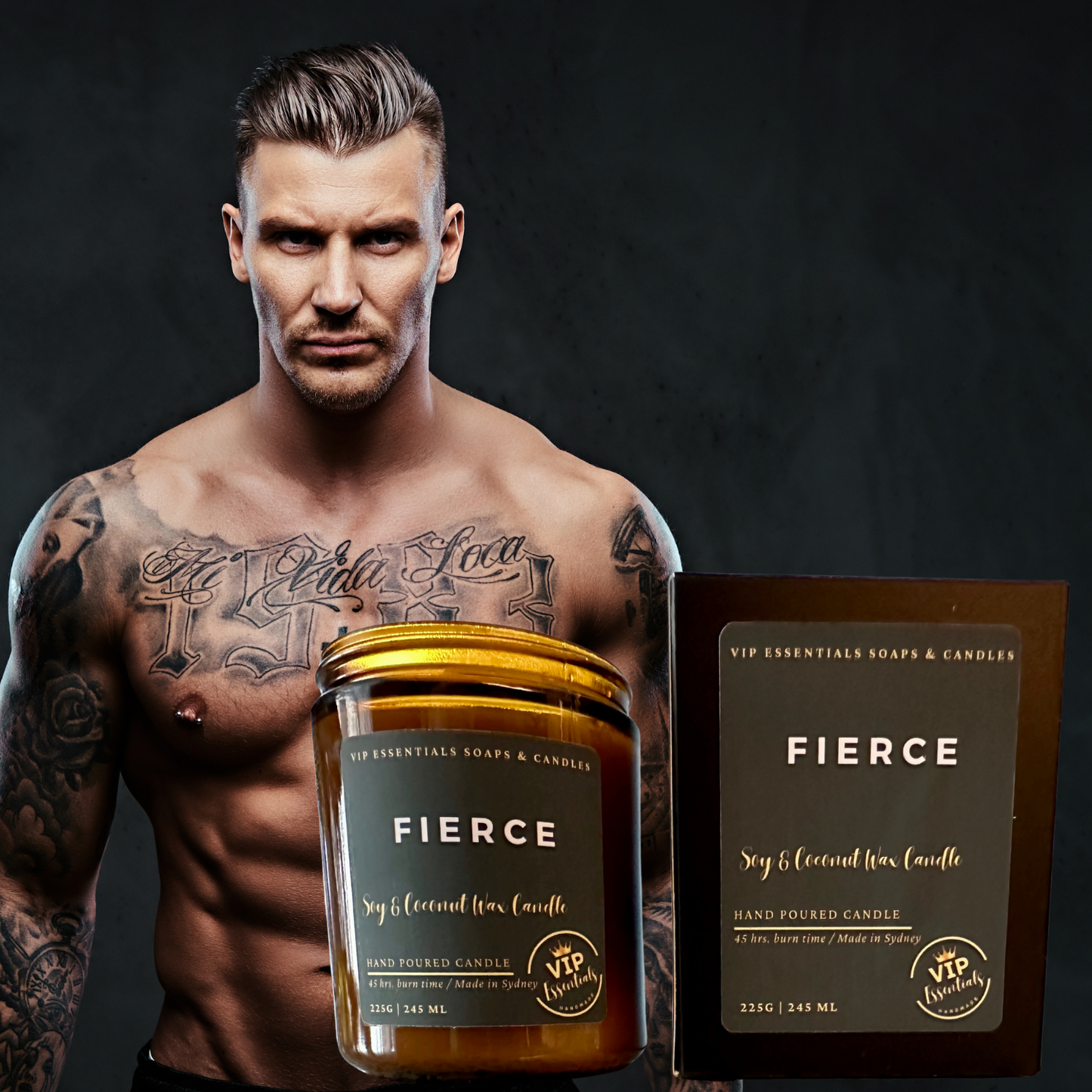 Fierce Candle and Box