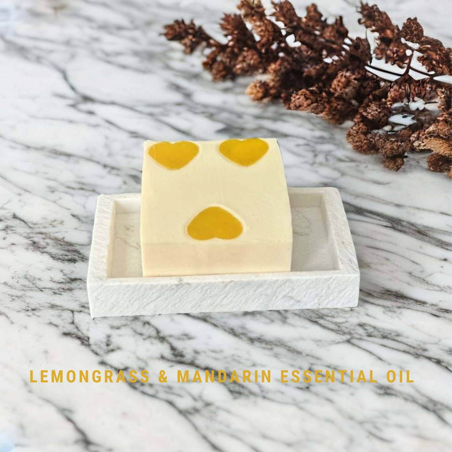 Lemongrass & Mandarin Essential Oils - Shea Butter
