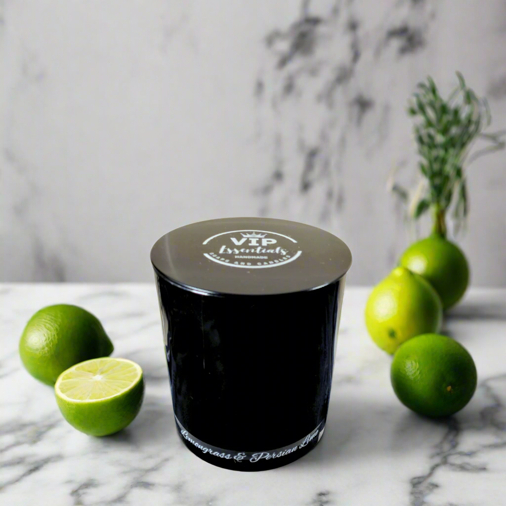 Lemongrass and Persian Lime Candle with Lid