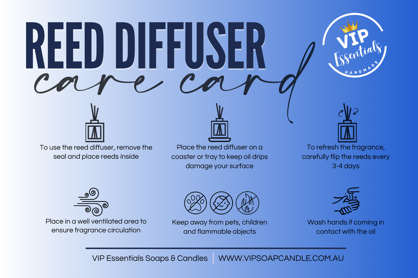 Orange Blossom and Vanilla Reed Diffuser – 200ml