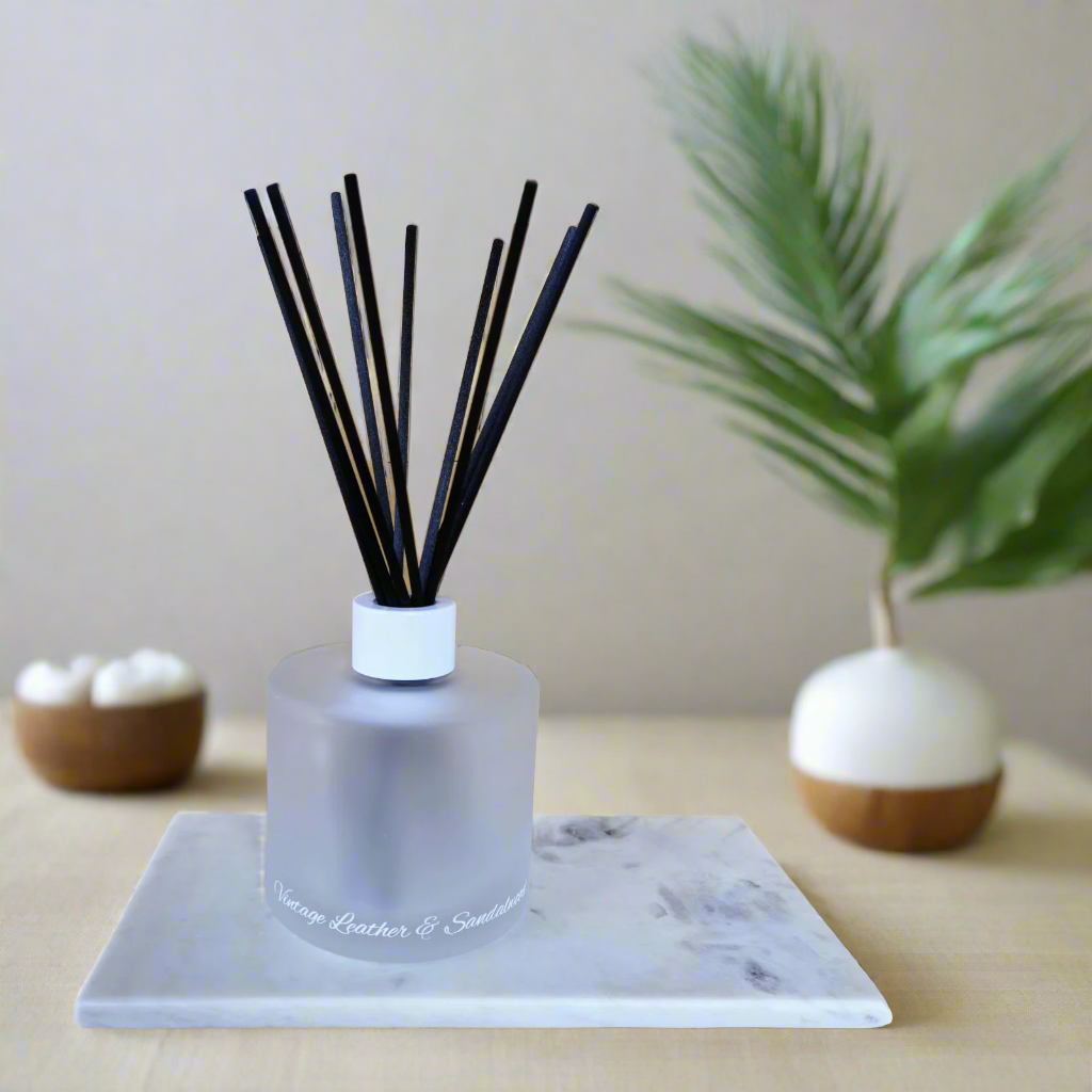 Vintage Leather Sandalwood Diffuser