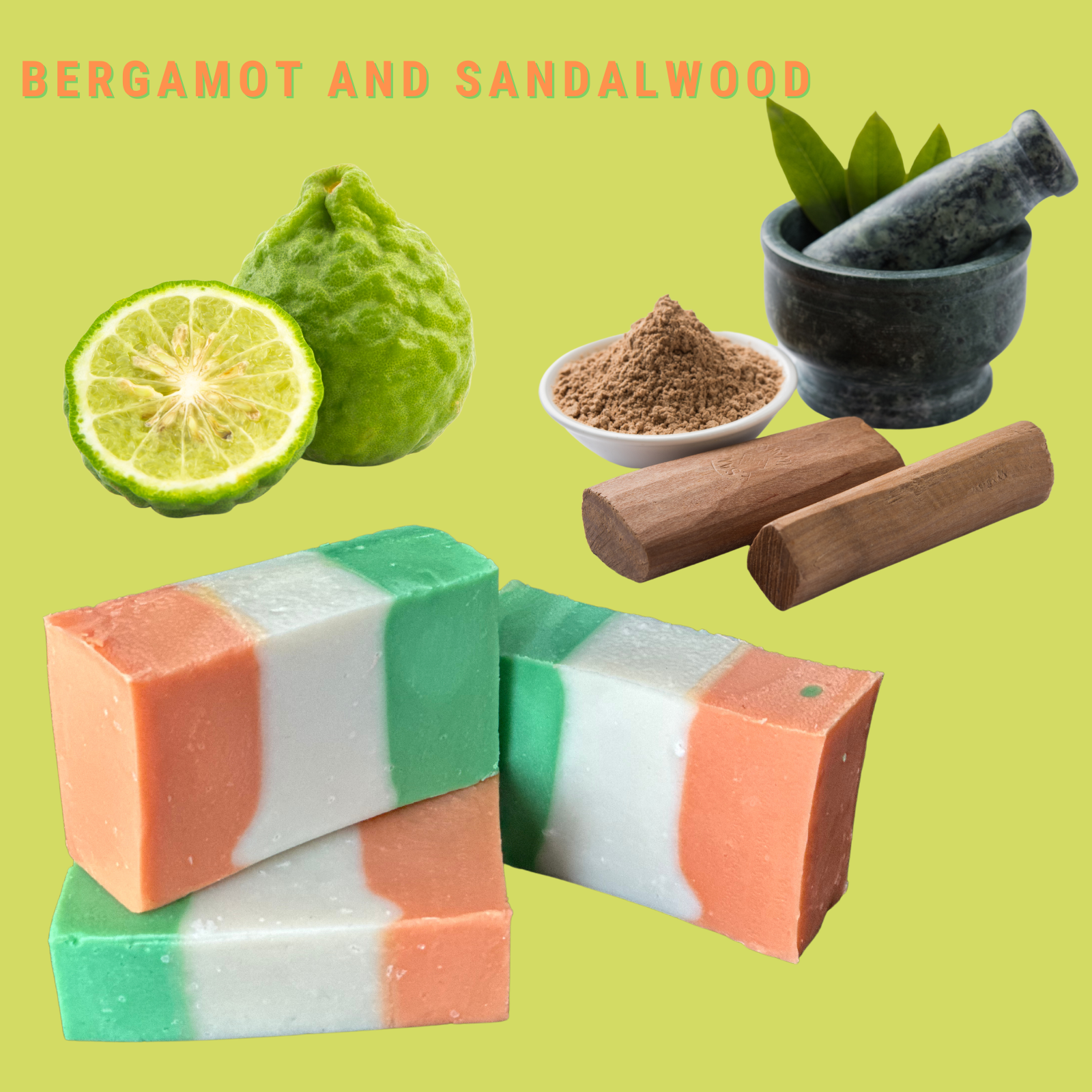 Bergamot and Sandalwood - Shea Butter