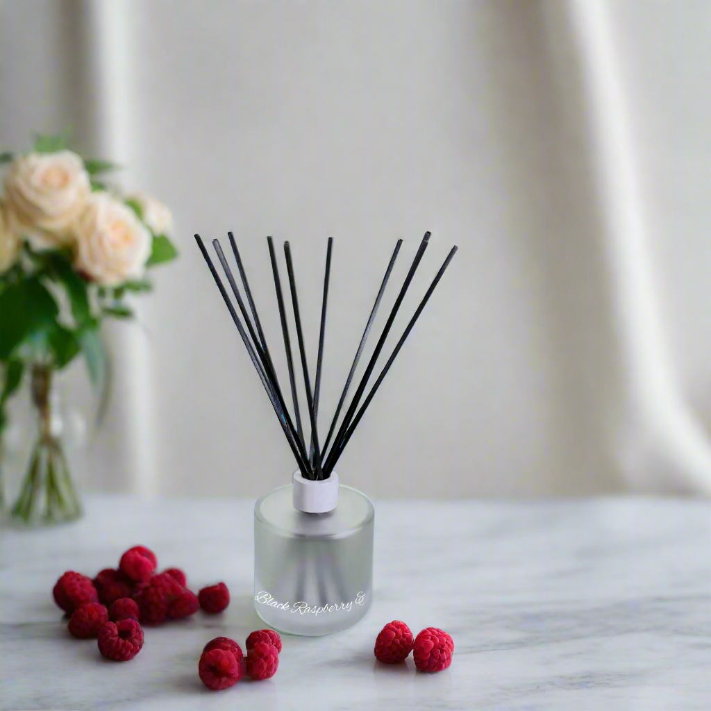 Black Raspberry & Vanilla Reed Diffuser – 200ml – VIP Essentials Soaps ...