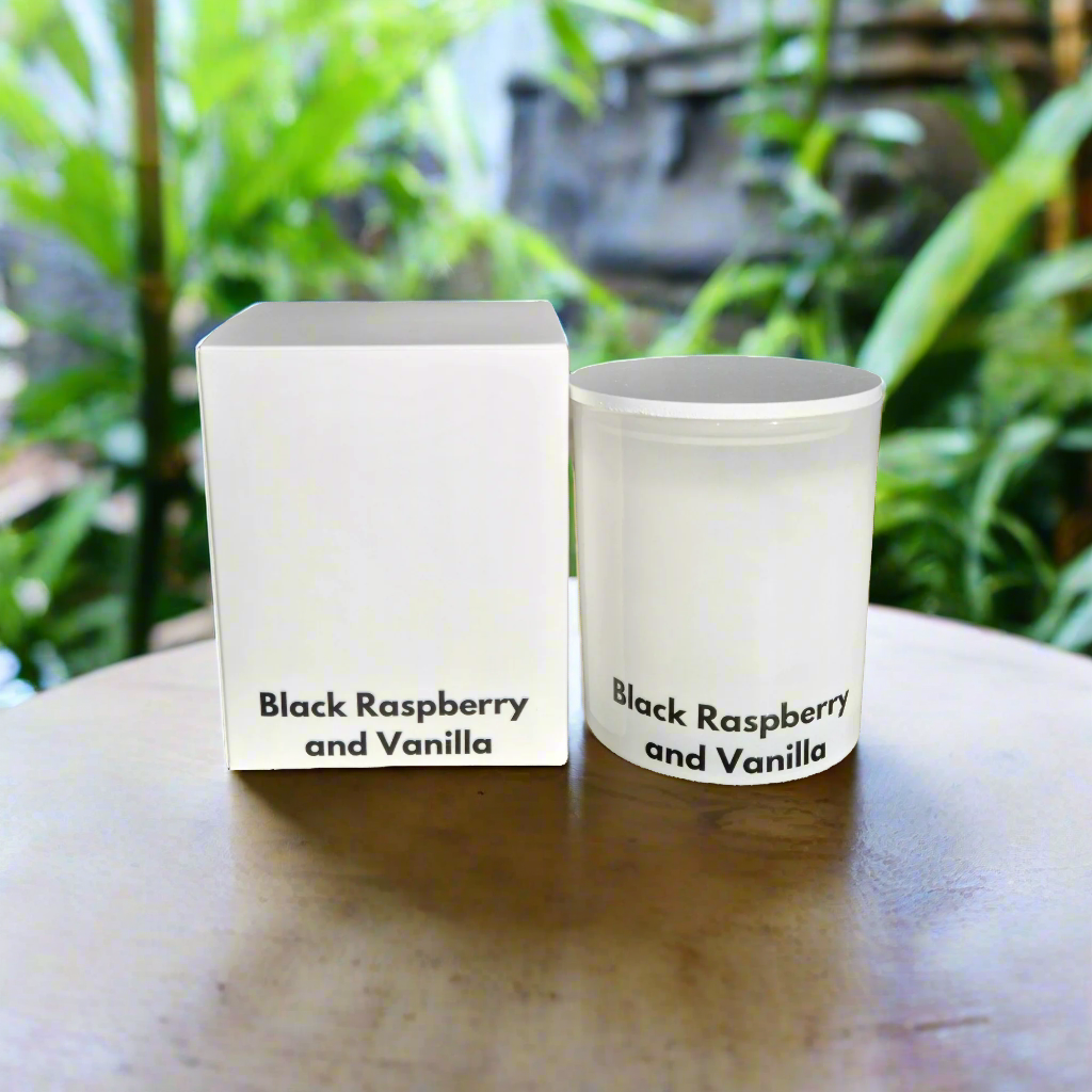 Black Raspberry Candle and Box