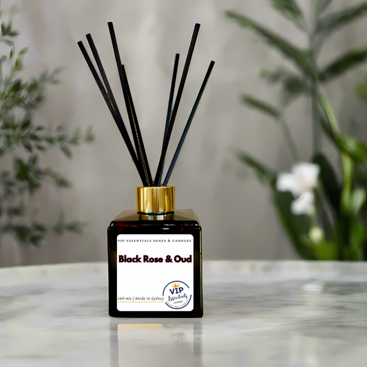 Black Rose & Oud Reed Diffuser – 140ml