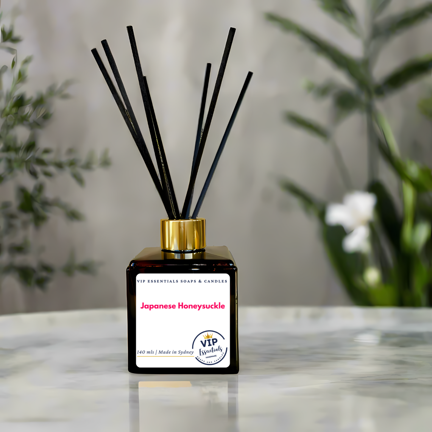 Japanese Honeysuckle Reed Diffuser – 140ml