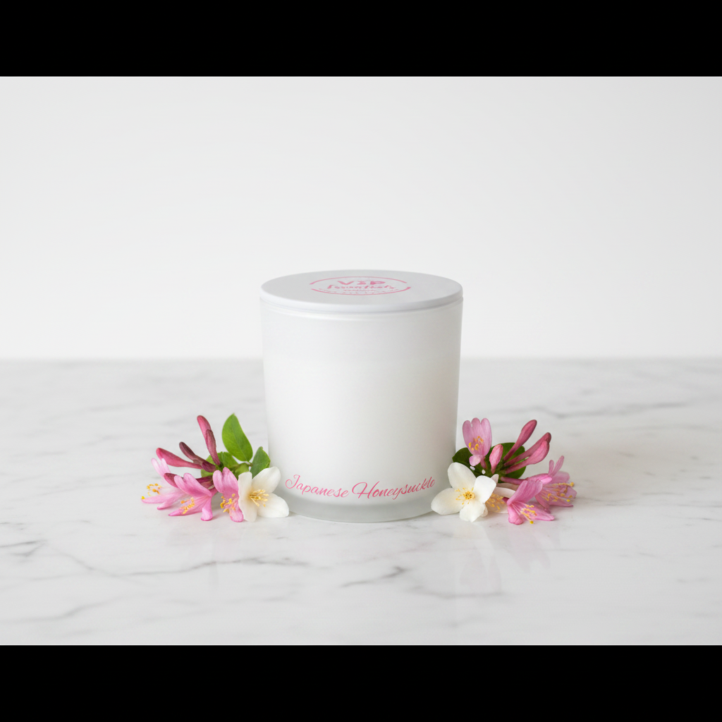 White container with a pink lid and text on a white background