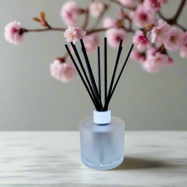 Cherry Blossom Reed Diffuser – 200ml – VIP Essentials Soaps & Candles