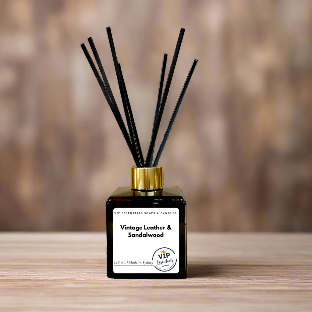 Vintage Leather Sandalwood Diffuser