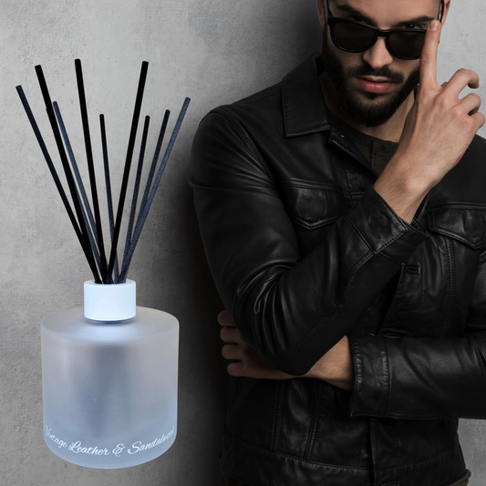 Vintage Leather Sandalwood Diffuser