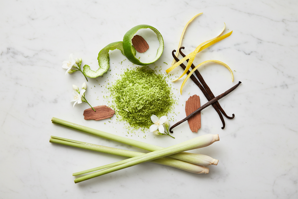Lemongrass & Persian Lime – 200ml Reed Diffuser Refill Pouch